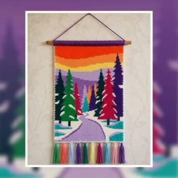 Chasing Sunset Tapestry Crochet Pattern 80x120 Stitches
