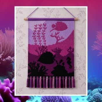 Ocean Dream Crochet Tapestry Pattern 120x180 Stitches